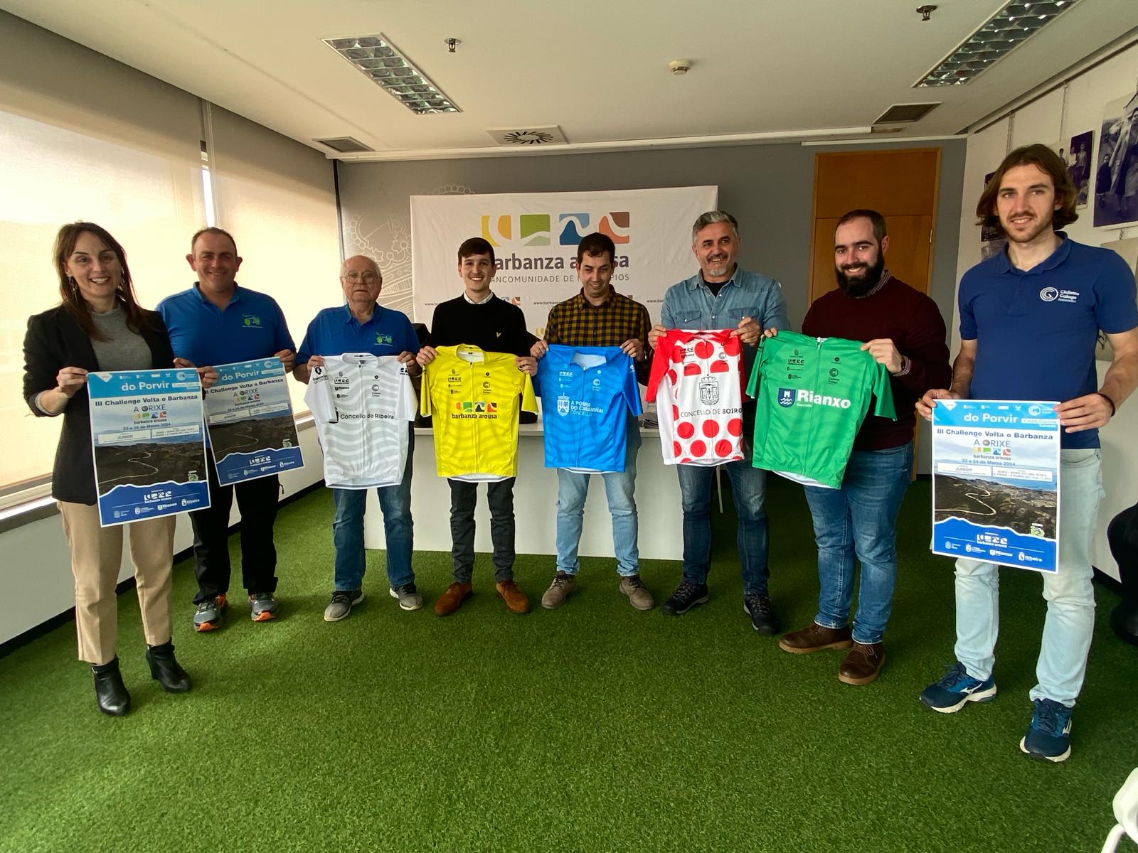 La mancomunidad Barbanza Arousa patrocina por tercero año a prueba ciclista